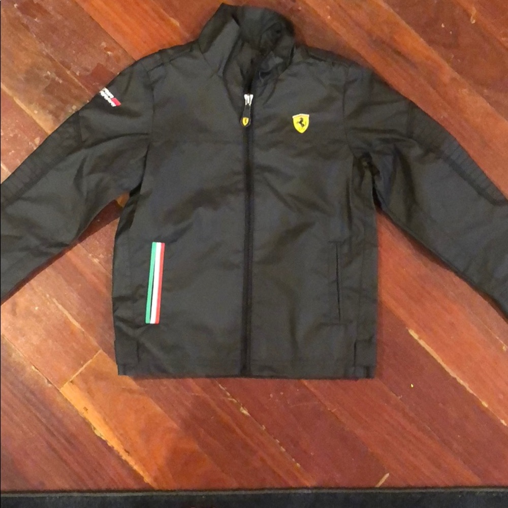 Boys Ferrari windbreaker